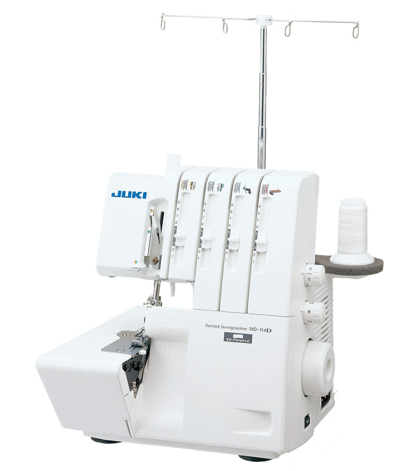 Juki MO - 114D Serger | 2/3/4 Thread Overlock Machine with Differential Feed & Rolled Hem