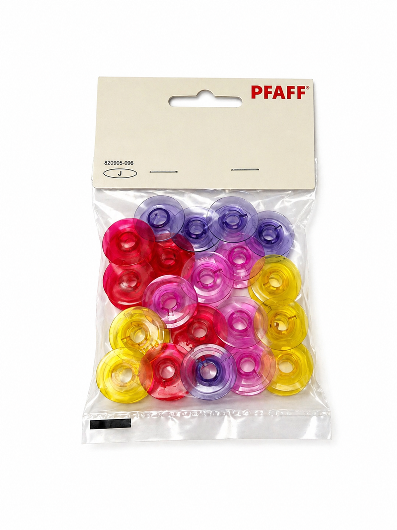 Pfaff Bobbins – 20 Pack | Multi-Color | Fits Icon Series