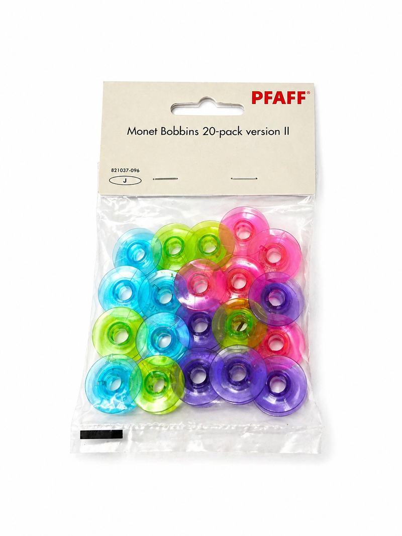 Pfaff Bobbins – 20 Pack | Multi-Color | Fits Icon Series