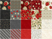 Poinsettia Radiance fabric collection design overview