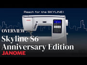 Janome Skyline S6 Anniversary Edition computerized sewing machine