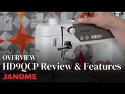 Janome HD9 Professional straight stitch sewing machine HD9QCP