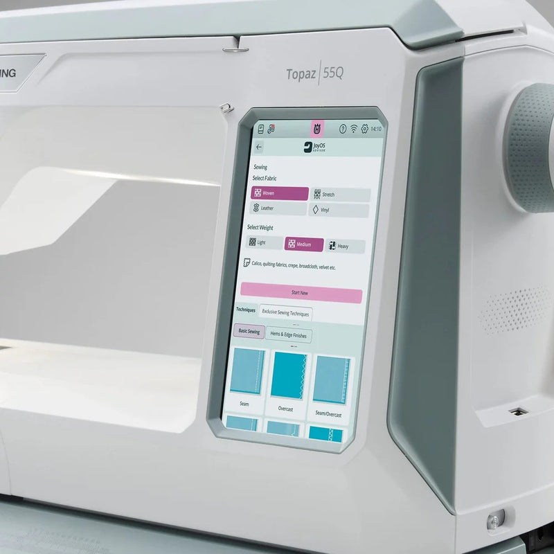 HUSQVARNA VIKING Topaz 55Q Computerized Sewing and Quilting Machine