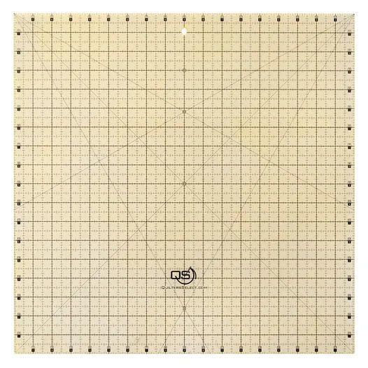 Quilters Select 18" x 18" Quilting Ruler – QS - RUL18X18 Precision Square Ruler