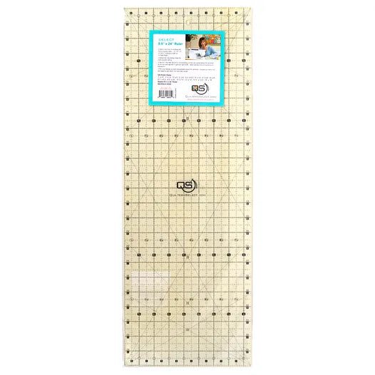 Quilters Select 8.5" x 24" Quilting Ruler – QS - RUL8.5X24 Precision Strip Cutting Ruler