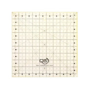 Quilters Select 9.5" x 9.5" Quilting Ruler – Non - Slip Precision Square Ruler (QS - RUL9.5)