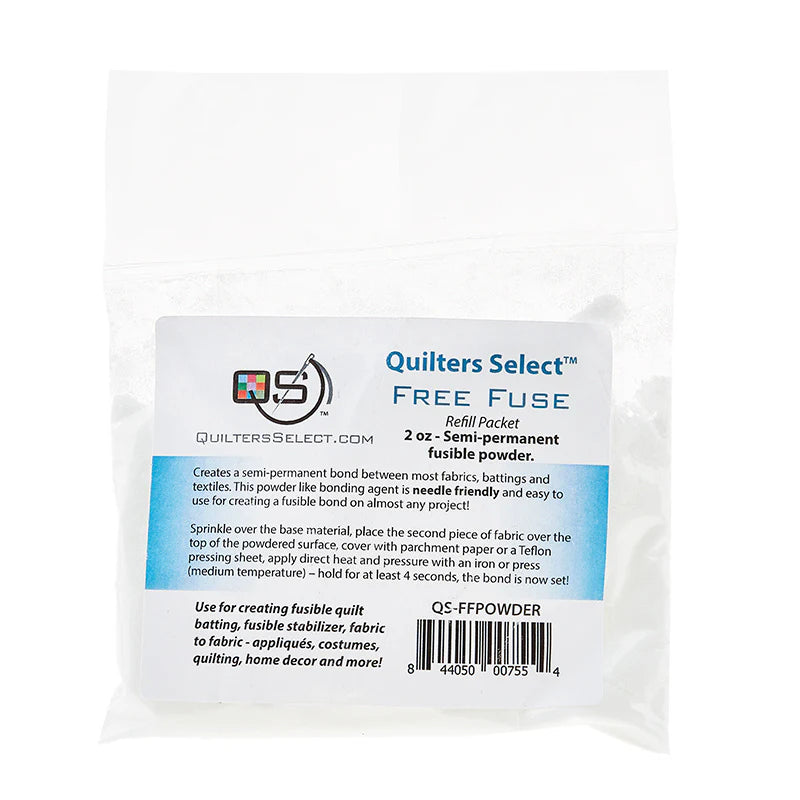 Quilters Select Free Fuse Powder Refill 2oz – QSEQS-FFPOWDER