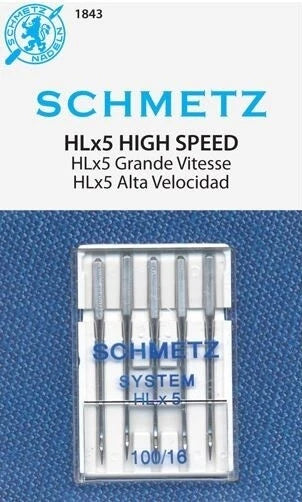 Schmetz HLx5 High-Speed Needle 100/16 100pk - 1843