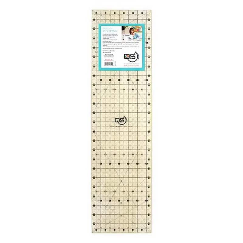 Quilters Select 6" x 24" Quilting Ruler – QS - RUL6X24 Precision Strip Cutting Ruler