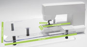 Sew Steady Large table diagram showing overall 18 by 24 inch tabletop dimensions