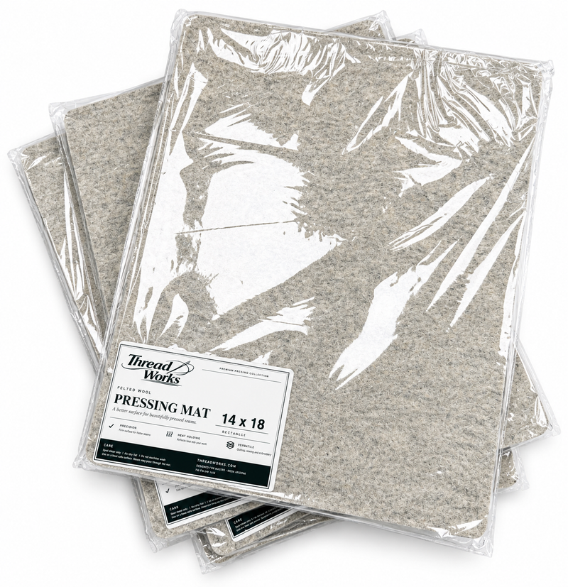 ThreadWorks Wool Pressing Mat – 14 × 18 in.