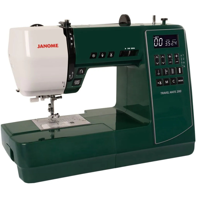 Janome TravelMate 200 Computerized Sewing and Quilting Machine with Extension Table