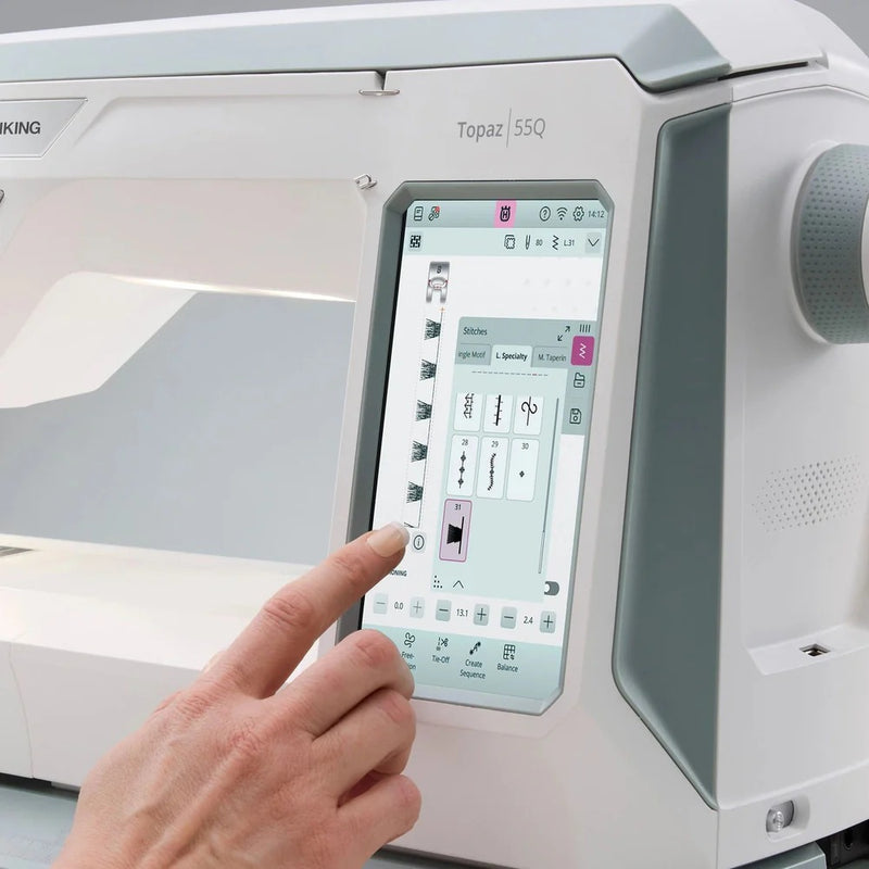 HUSQVARNA VIKING Topaz 55Q Computerized Sewing and Quilting Machine